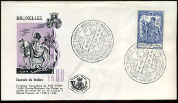 België - FDC -1121 Dag Van De Postzegel -- Stempel : Bruxelles-Brussel - 1951-1960