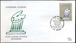 België - FDC - 2325 - Kon. Academie Voor Schone Kunsten -- Stempel  :  Borgerhout - 1981-1990