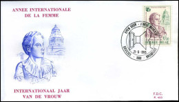 België - FDC -1776 - Internationaal Jaar Van De Vrouw  -- Stempel  :  Brussel/Bruxelles - 1971-1980