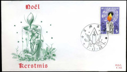 België - FDC -1478 - Kerstmis -- Stempel  :  Amay - 1961-1970