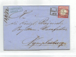 DL/9  Deutschland BRIEF DR 1872 - Lettres & Documents