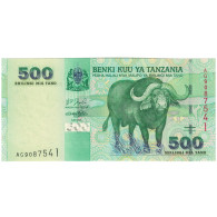 Billet, Tanzanie, 500 Shilingi, KM:35, NEUF - Tanzanie
