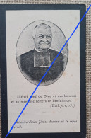 Image Religieuse Mortuaire L Abbé Linee Curé De Therouanne Pendant 47 Ans Décédé En 1901 - Santini