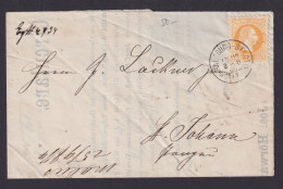 Österreich Brief EF Kaiser Franz Joseph Salzburg Stadt St. Johann - Cartas & Documentos