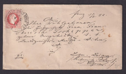 Österreich Brief EF Kaiser Franz Joseph Praha Prag - Storia Postale