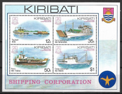 KIRIBATI 1984 SHIPPING CORPORATION MNH - Ships