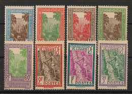 OCEANIE - 1929 - Taxe TT N°YT. 10 à 17 - Série Complète - Neuf Luxe ** / MNH / Postfrisch - Postage Due