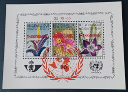 Belgie 1965 Prive Uitgave Obp.Pr.142 Opdruk Thanksgiving Day - MNH-Postfris - Private & Local Mails [PR & LO]