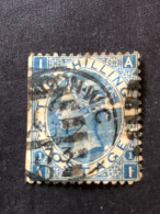 GB  SG 120b  2s Milky Blue Plate 1 - Used Stamps