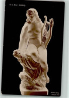 39827511 - Erotik Statue Leier Von H.C.Birk - Fairy Tales, Popular Stories & Legends