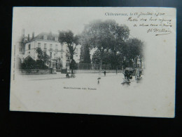 CARTE PRECURSEUR 1900                   CHATEAUROUX              MANUFACTURE DES TABACS - Chateauroux