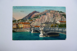 GRENOBLE  -  38  -  Le Pont De La Porte De France Et Les Forts    -  Isère - Grenoble