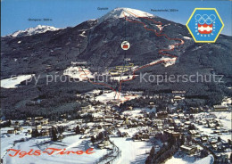 72500331 Igls Tirol Skipistenkarte Patscherkofel Innsbruck - Altri & Non Classificati