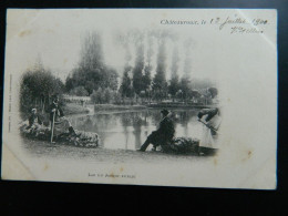 CARTE PRECURSEUR 1900                   CHATEAUROUX              LAC DU JARDIN PUBLIC - Chateauroux