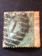 GB  SG 101b  1s Green Plate 4 Wmk 20b - Used Stamps