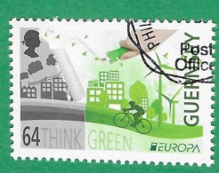 Guernsey  2016  Mi.Nr. 1560 , EUROPA CEPT / Think Green - Gestempelt / Fine Used / (o) - 2016