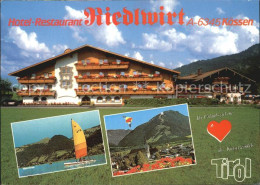 72500252 Koessen Tirol Hotel Restaurant Riedlwirt Koessen - Sonstige & Ohne Zuordnung