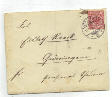 DL/16  Deutschland BRIEF DR 1896 - Lettres & Documents