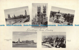 R097270 Greetings From London. D. F. And S. Multi View - Other & Unclassified