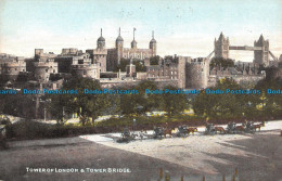 R097272 Tower Of London And Tower Bridge. D. C. Thomson - Other & Unclassified