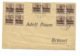 DL/17 Deutschland UMSCHLAG DR 1914 - Lettres & Documents