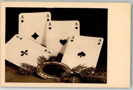39677911 - Spielkarten Ass Hufeisen - Año Nuevo