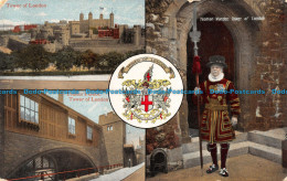 R097884 Tower Of London. Multi View. Valentine - Other & Unclassified