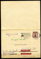ALLEMAGNE - 10.6.41 - Brief Von NSDAP Bund Deutscher Mädel Nach Leipzig - Cartas & Documentos