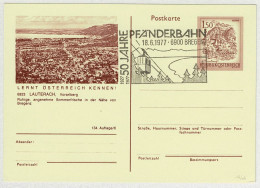 Oesterreich / Austria 1977, Bildpostkarte Lauterbach, Pfänderbahn Bregenz, Seilbahn / Téléphérique / Cable Car - Andere & Zonder Classificatie