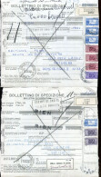 "ITALIEN" 1972, 2 Auslandspaketkarten In Die Schweiz, Frankaturen ! (R2032) - Postpaketten