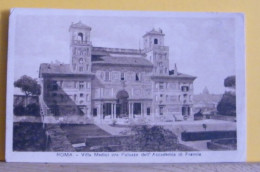 (ROM3) ROMA - VILLA MEDICI ORA PALAZZO DELL' ACCADEMIA FRANCIA - VIAGGIATA 1919 - Autres Monuments, édifices