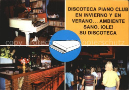 72499652 Torremolinos Discoteca Piano Club  - Andere & Zonder Classificatie