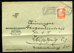 ALLEMAGNE - 6.3.34 - Richard Wagner National Denkmal LEIPZIG 6. MÄRZ 1934 Grundfteinlegung - Cartas & Documentos