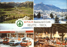 72499584 Reutte Tirol Teilansicht Spar Restaurant Cafe  Reutte Tirol - Sonstige & Ohne Zuordnung
