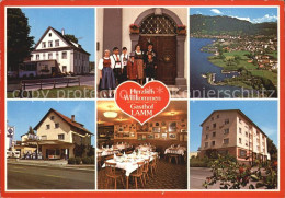 72499574 Bregenz Vorarlberg Gasthof Lamm Fliegeraufnahme Gastraum Bregenz - Other & Unclassified