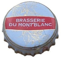 France Capsule Bière Beer Crown Cap Brasserie Du Mont Blanc SU - Cerveza