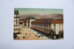 GRENOBLE  -  38  -  Le Lycée Et La Chaîne Des Alpes  -  Isère - Grenoble