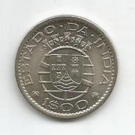 INDIA PORTUGUESE 1$00 ESCUDO 1958 - India