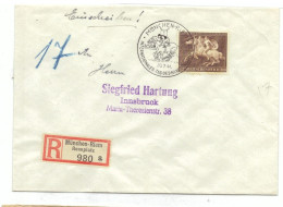 DL/23  Deutschland  Einschreiben Umschlag 1941 - Storia Postale