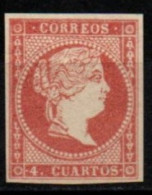 ESPAGNE 1857-60 ** - Unused Stamps