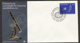 FDC/ONU/New-York/1982/ Exploration Pacifique De L'Espace Extra-atmosphérique             (NY26) - FDC