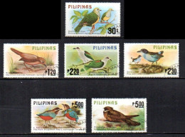 FILIPINAS 1979 - AVES - PAJAROS - YVERT 1110/1115** SPECIMEN - Autres & Non Classés