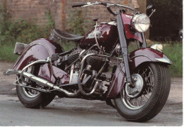 Indian Judian Black Hawk 1340cms (1953) - CPM - Motorbikes