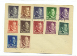 DL/34 Deutschland   Umschlag 1942 - Storia Postale
