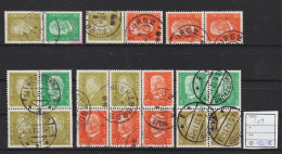 Ebert, Hindenburg ZD Gestempelt (0421) - Used Stamps