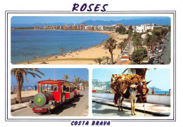 Rosas Roses Petit Train Touristique Sur Pneus âne - Gerona