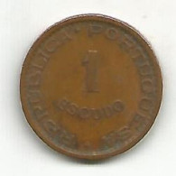 SAO TOME AND PRINCIPE PORTUGAL 1$00 ESCUDO 1962 - Santo Tomé Y Príncipe