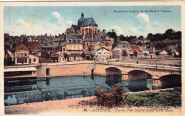 53 - Mayenne - MAYENNE -  Vue Du Pont Neuf Et église Notre Dame - Mayenne