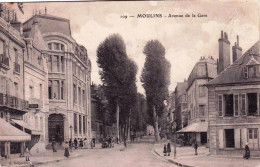 03 - Allier -  MOULINS -  Avenue De La Gare - Moulins