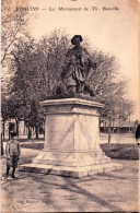 03 - Allier -  MOULINS - Le Monument De Theodore De Banville - Moulins